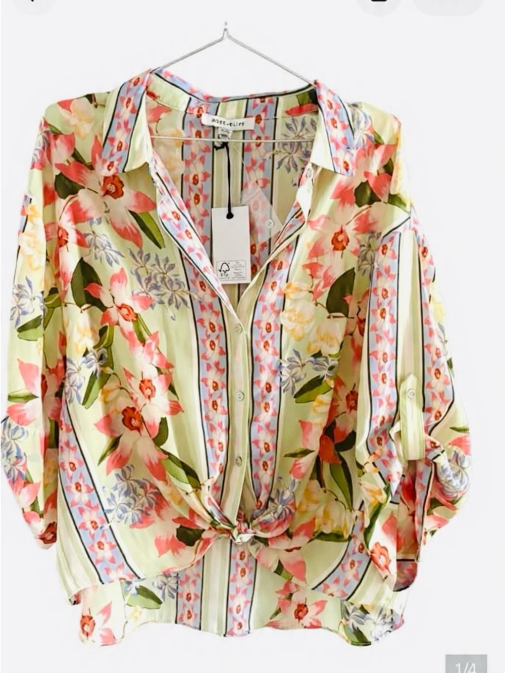 Rose and Olive blouse NWT